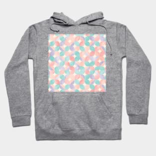 Pastel abstract sample pattern Hoodie